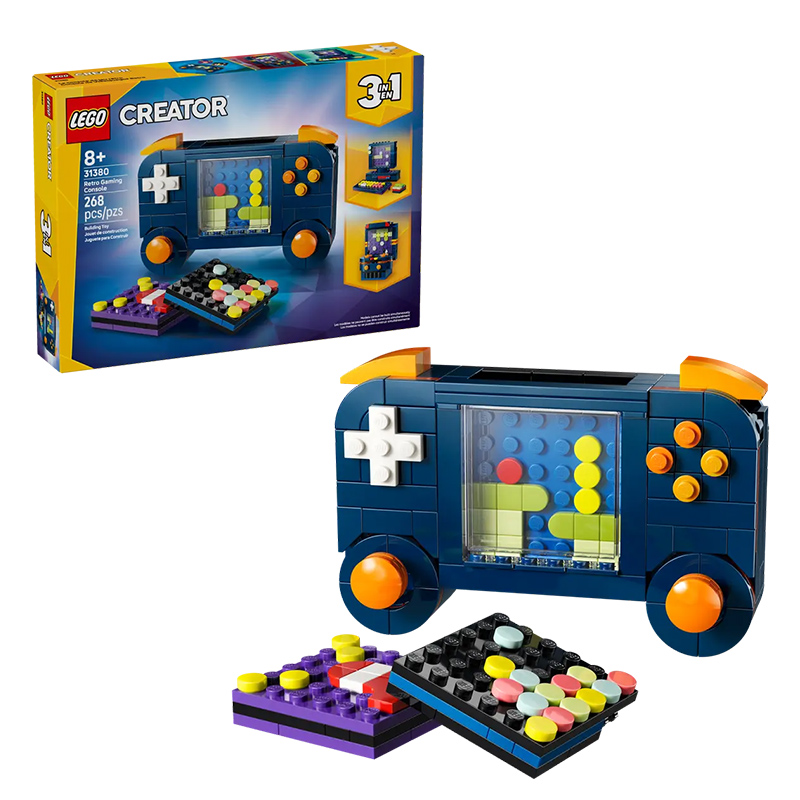 Gaming Console Retro - LEGO Creator 3-en-1 Blocs de Construction