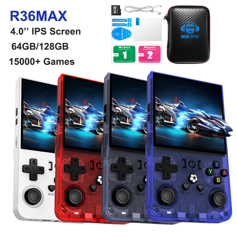 Gaming Console R36 Max - Console de jeu rétro R36 Max,