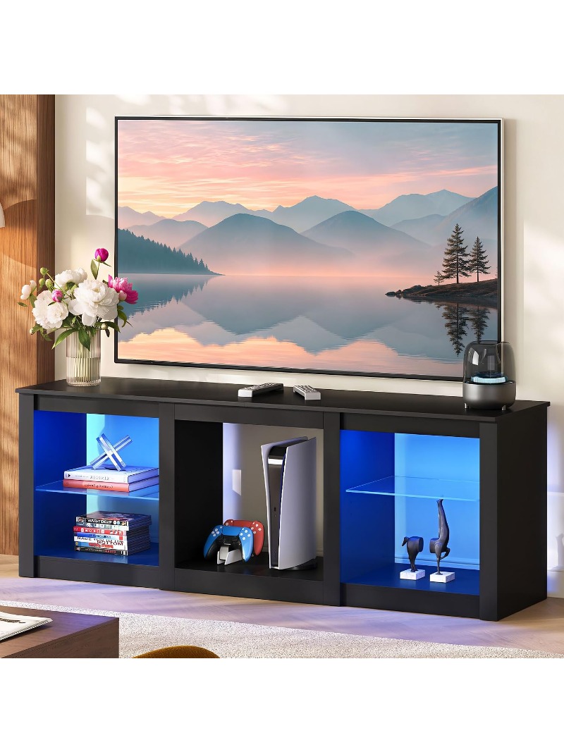 Gaming Console Room - Meuble TV LED 58 pouces, centre