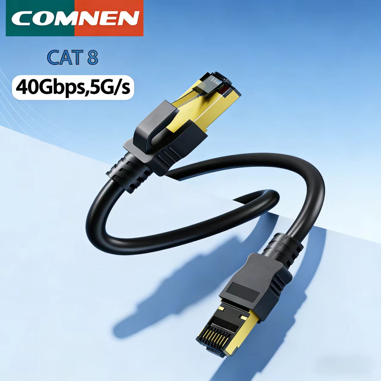 Lan Cable Gaming - Câble Ethernet COMNEN 0.2-30M CAT8 40Gbps