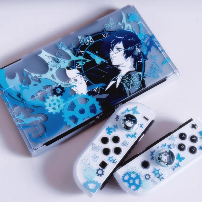 Gaming Console Kids - Étui semi-transparent tendance Persona 3 Makoto