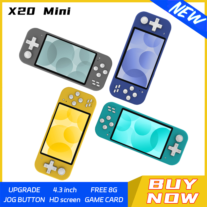 Gaming Console X20 - Console de jeu portable rétro X20
