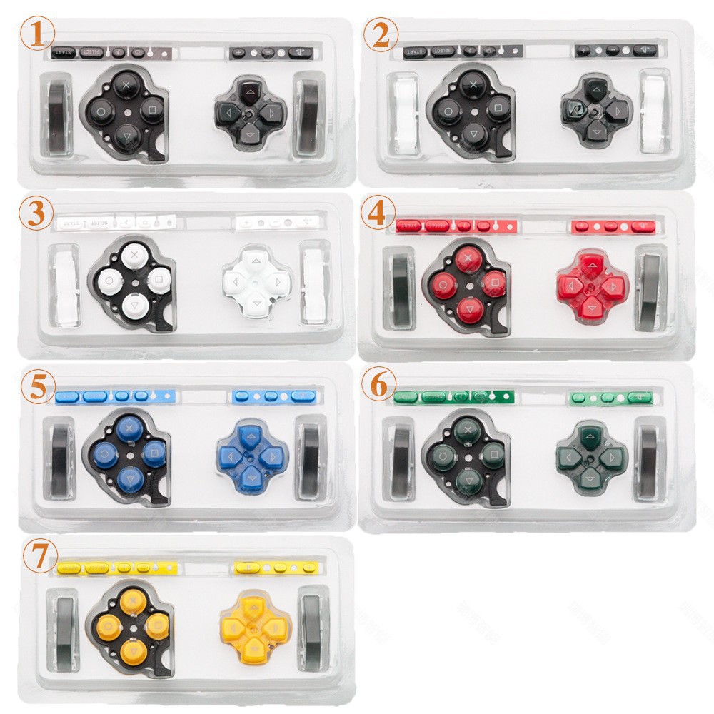 Gaming Console Repair - Kit de remplacement des boutons ABXY,
