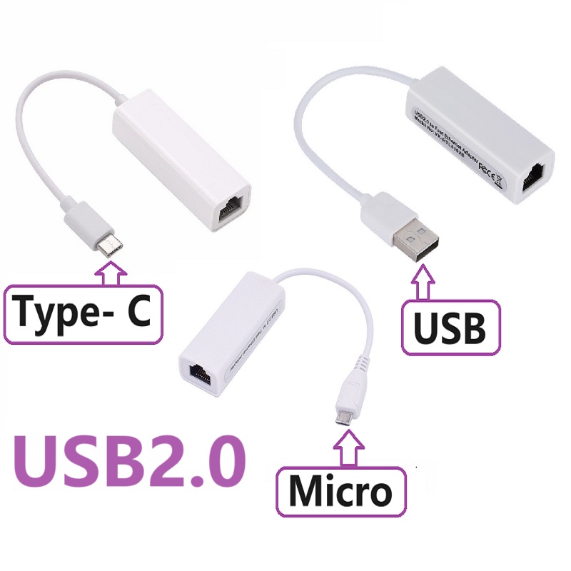 Lan Cable Gaming - Adaptateur Ethernet USB Type C, carte