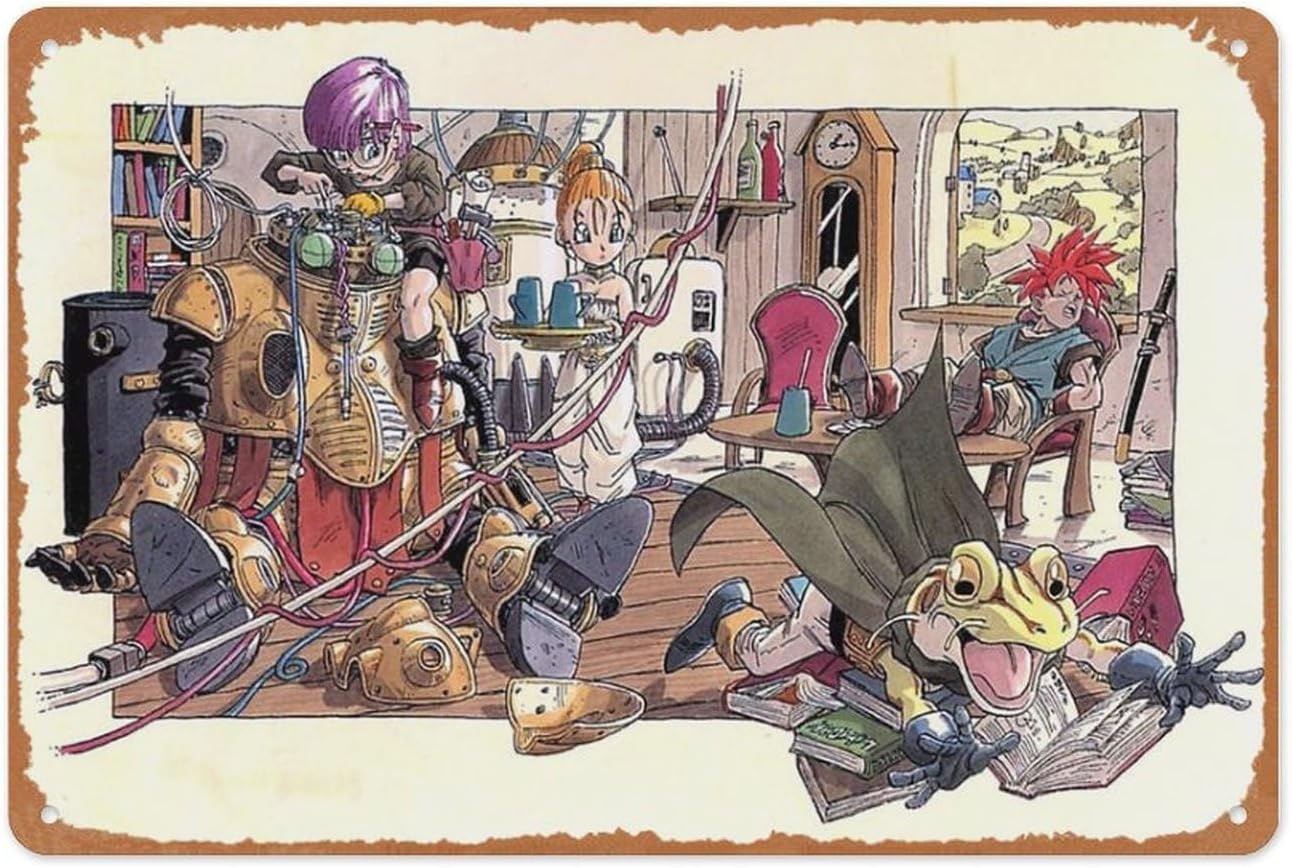 Gaming Console Retro - Panneau métallique de jeu rétro, Art