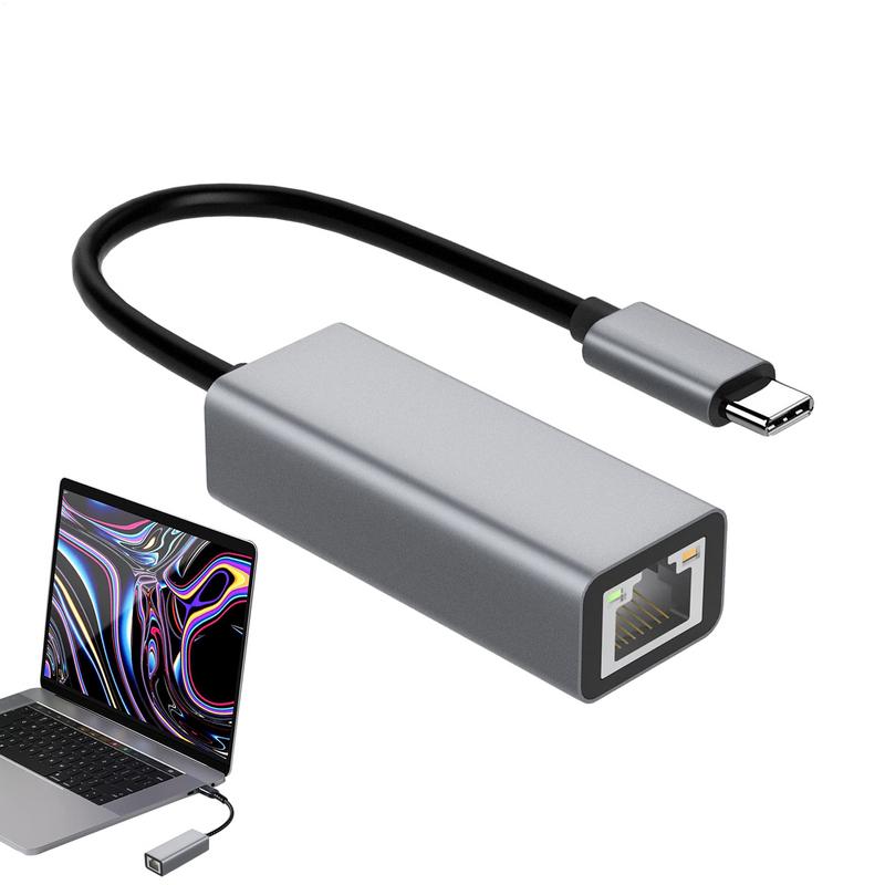 Lan Cable Gaming - Adaptateur Ethernet USB Type C, carte