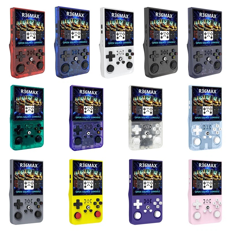 Gaming Console R36 Max - Consoles de jeu portables R36 Max,