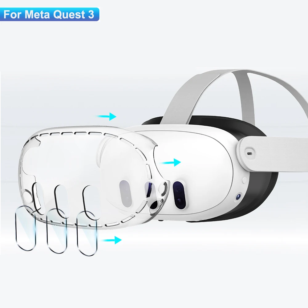 Vr Lens Protector - Coque transparente pour accessoires Meta Quest