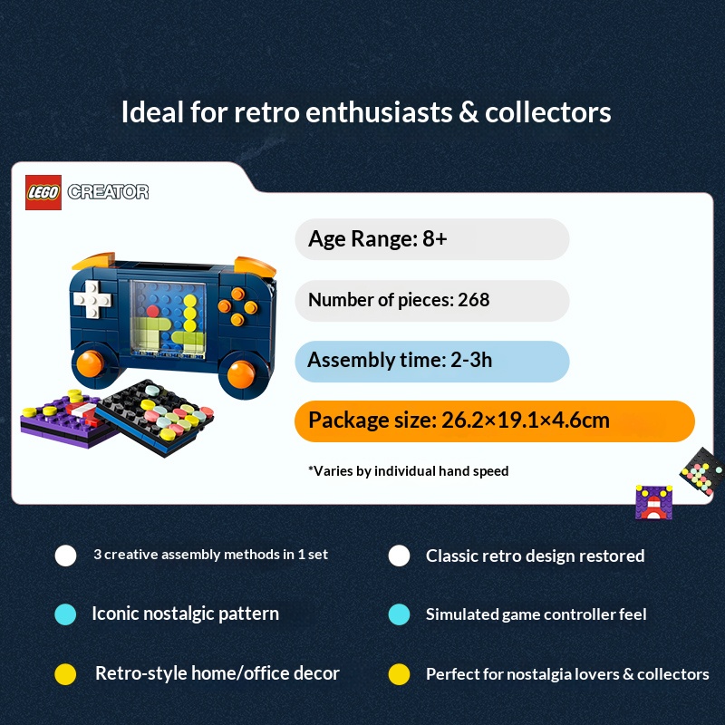 LEGO Creator 3-en-1 Blocs de C - Gaming Console Retro avis et prix