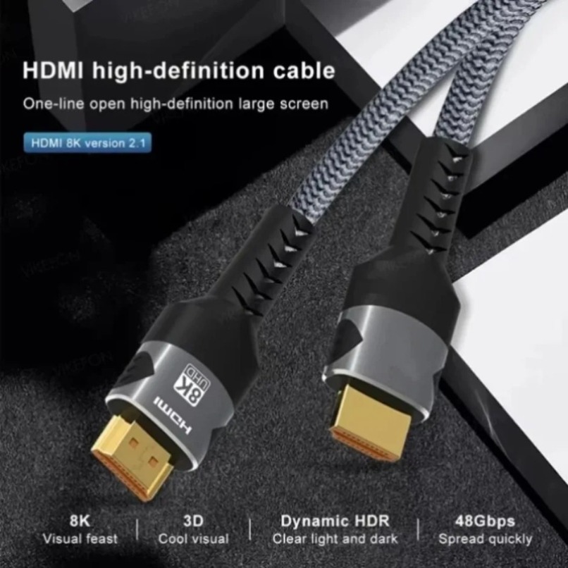 Câble HDMI 2.1 tressé 8K, haut - Gaming Console Definition avis et prix