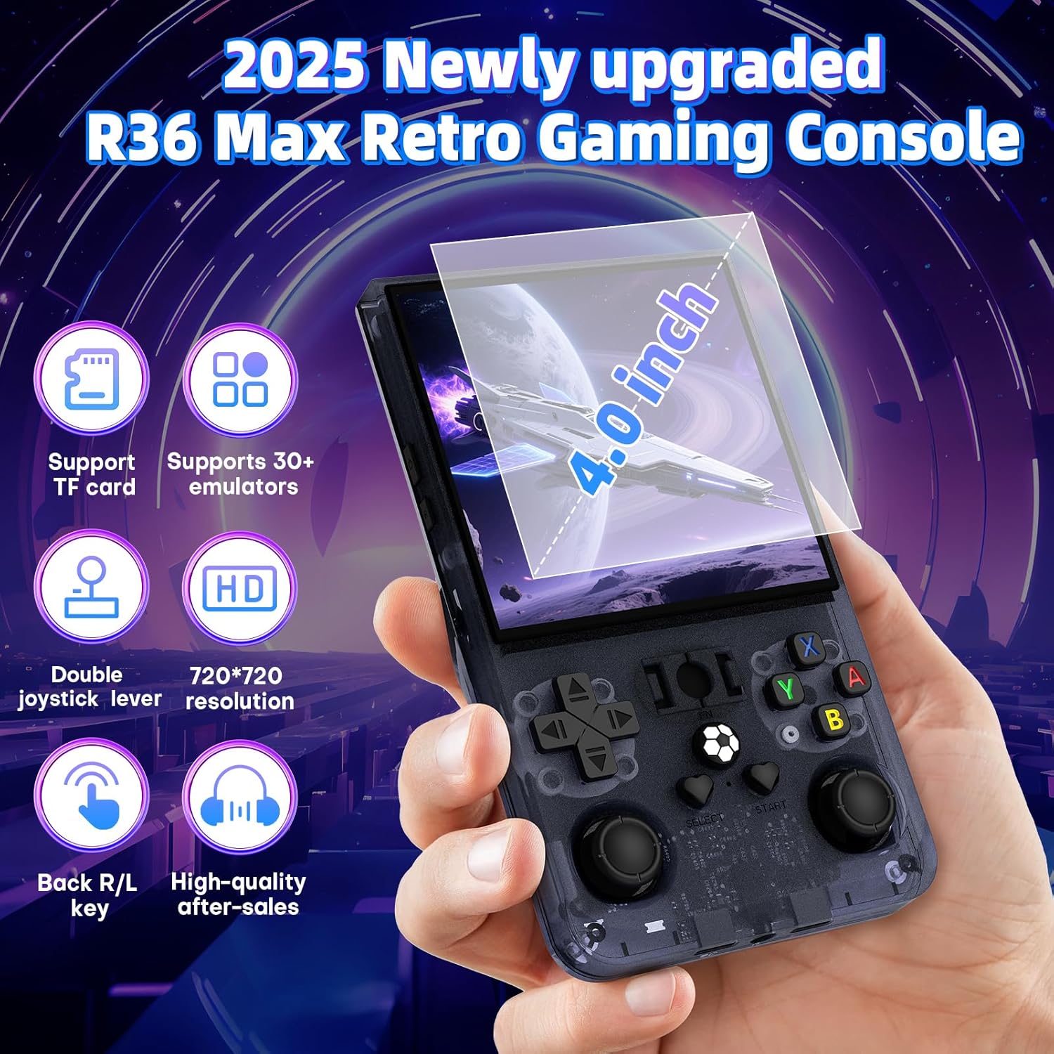 Console de jeu rétro R36 Max,  - Gaming Console R36 Max avis et prix