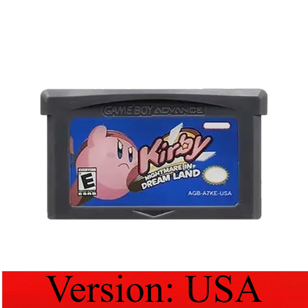 Cartouche de jeu Kirby 32 bits - Gaming Console Video avis et prix