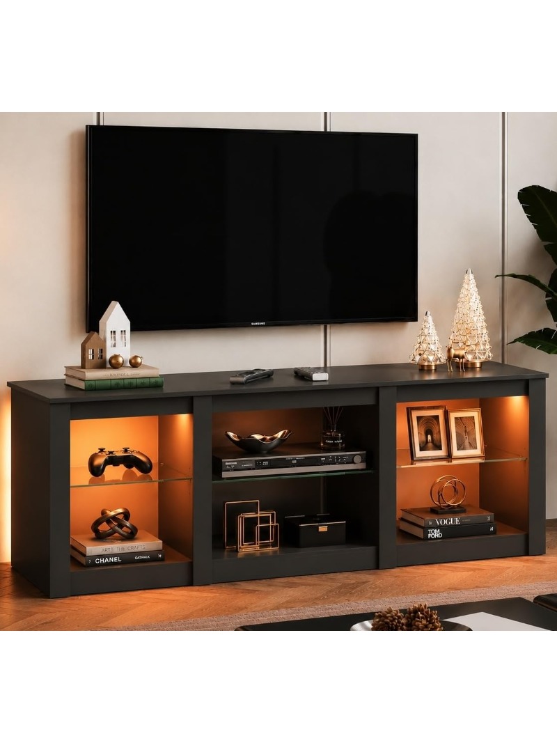 Meuble TV LED 58 pouces, centr - Gaming Console Room avis et prix