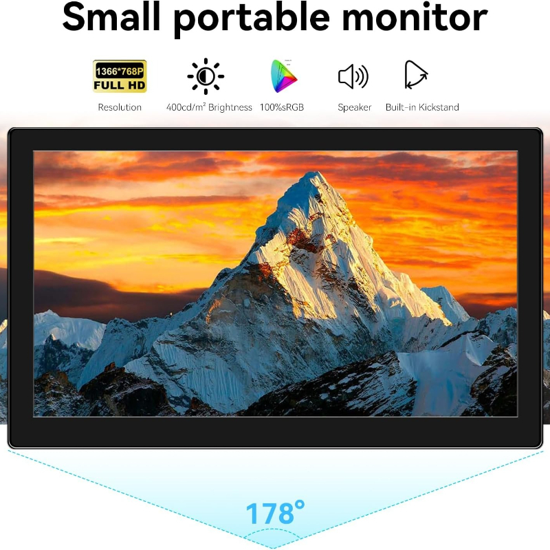 Petit moniteur tactile 10.1 po - Gaming Console App avis et prix