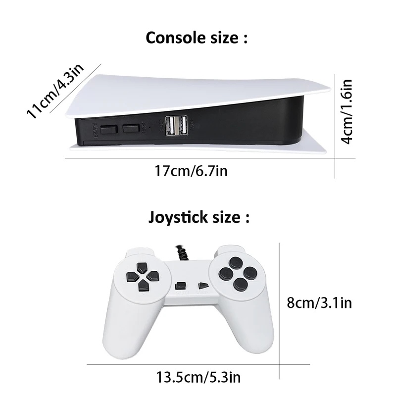 Console de jeu rétro classique - Gaming Console Gs5 avis et prix