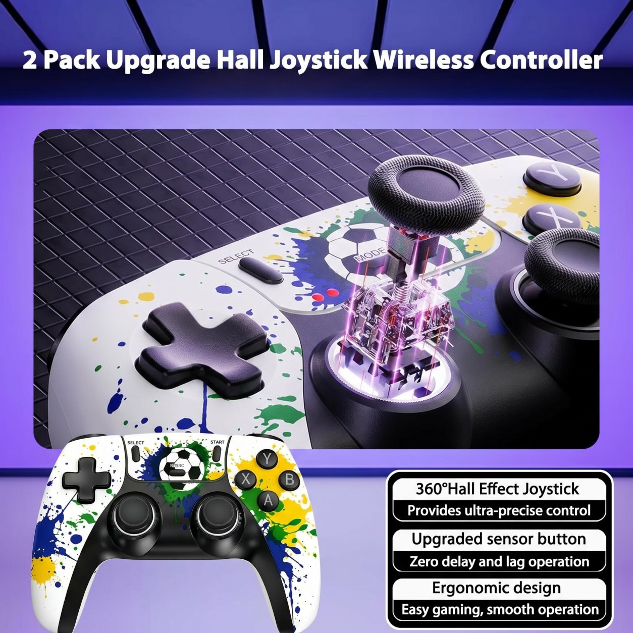 Manette de jeu sans fil à moti - Gaming Console Kids avis et prix