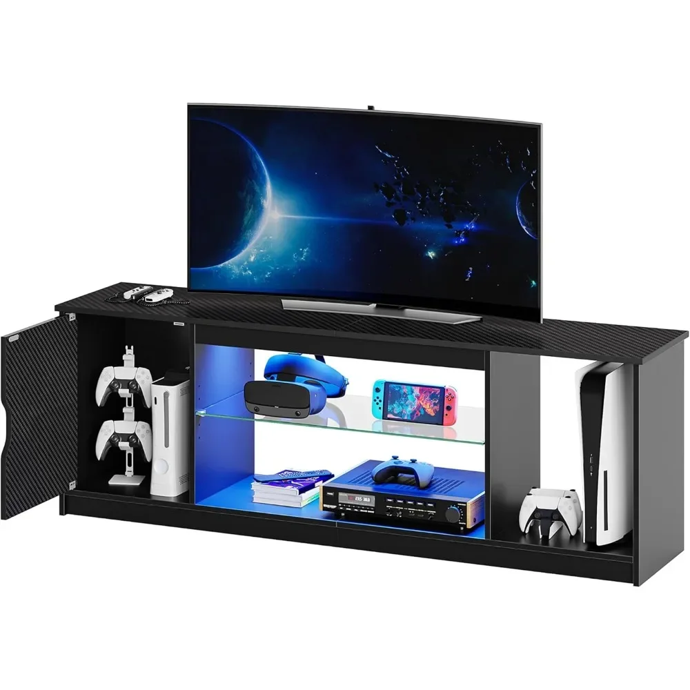 Centre de divertissement LED B - Gaming Console Room avis et prix