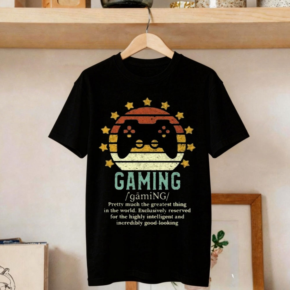 T-shirt drôle sur la définitio - Gaming Console Definition avis et prix