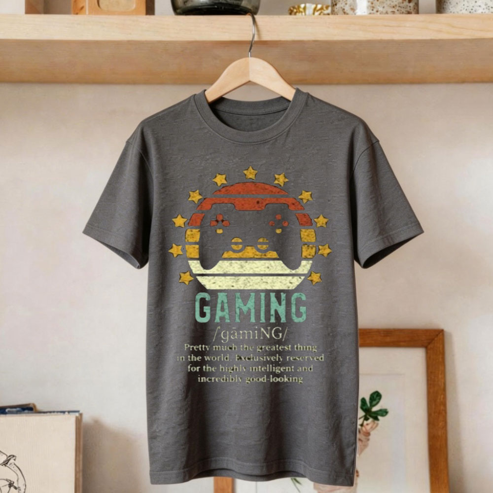 T-shirt drôle sur la définitio - Gaming Console Definition avis et prix