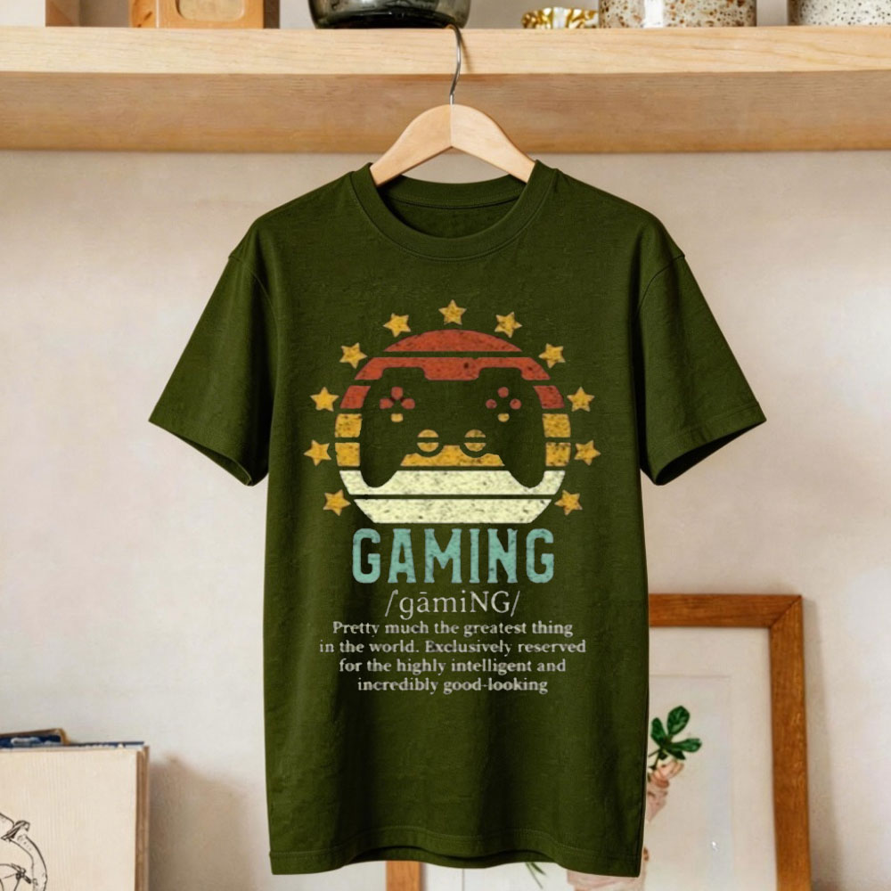 T-shirt drôle sur la définitio - Gaming Console Definition avis et prix