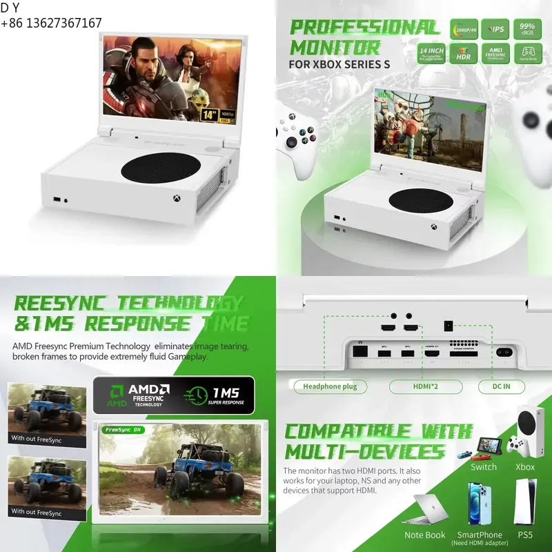 Écran portable de 14 pouces po - Gaming Console Definition avis et prix