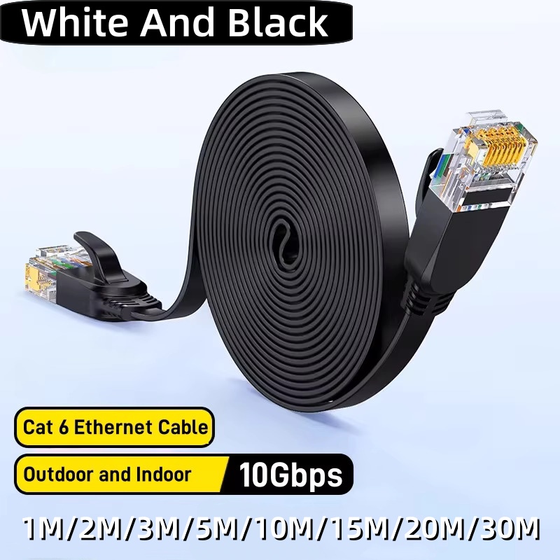 Câble plat Ethernet Cat 6, 10  - Lan Cable Gaming avis et prix