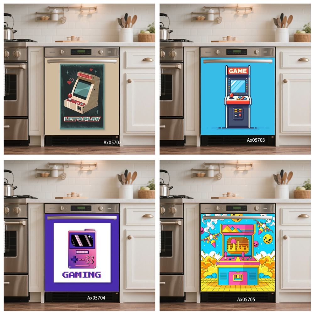 Autocollant de porte de lave-v - Gaming Console Room avis et prix