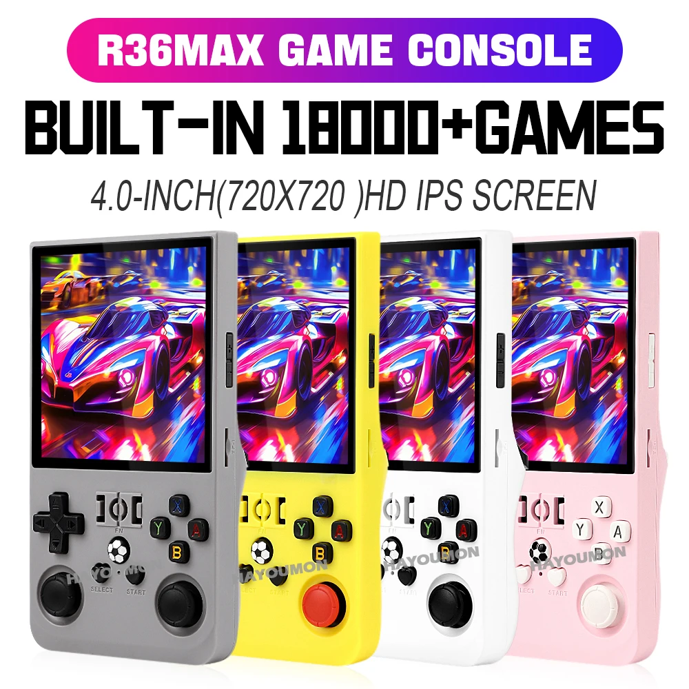 Lecteur de jeu portable R36 Ma - Gaming Console R36 Max avis et prix