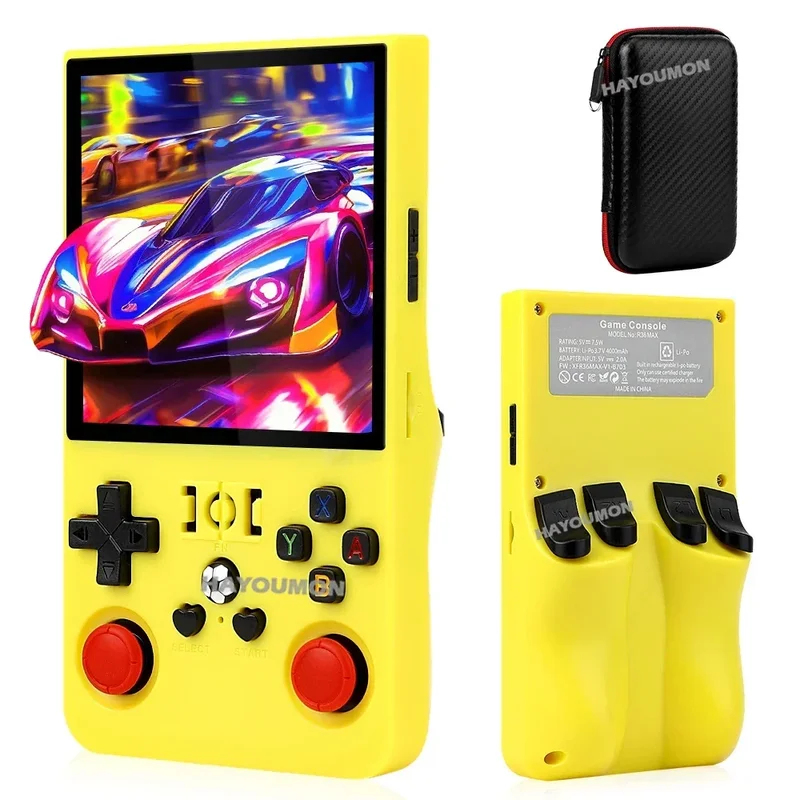 Console de jeu portable rétro  - Gaming Console R36 Max avis et prix