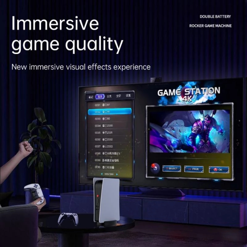 15000 jeux intégrés Play Stati - Gaming Console Gs5 avis et prix