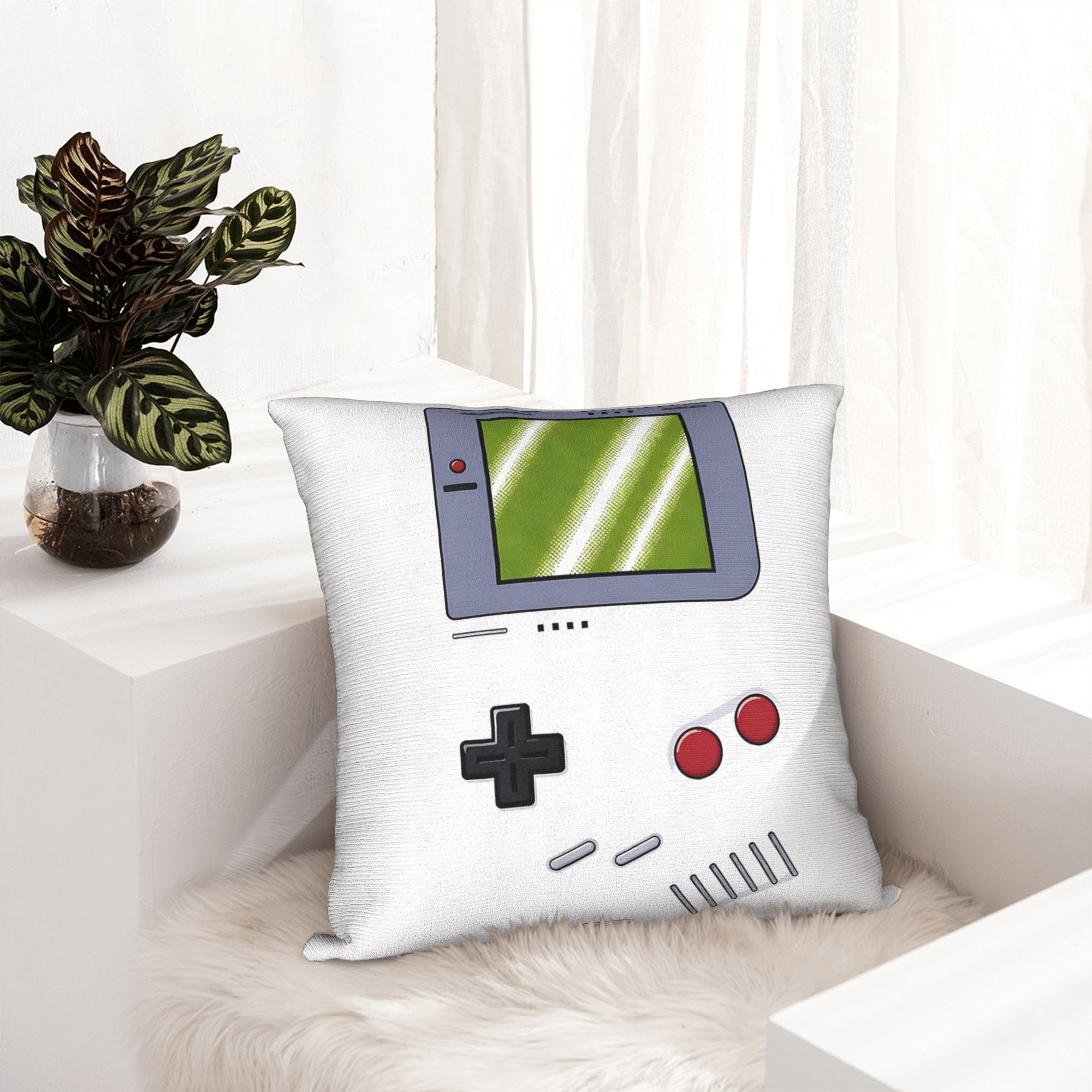Housse de coussin en polyester - Gaming Console Old avis et prix