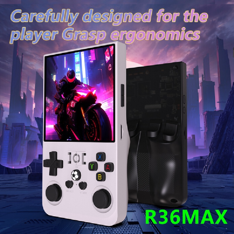 Consoles de jeu portables R36  - Gaming Console R36 Max avis et prix