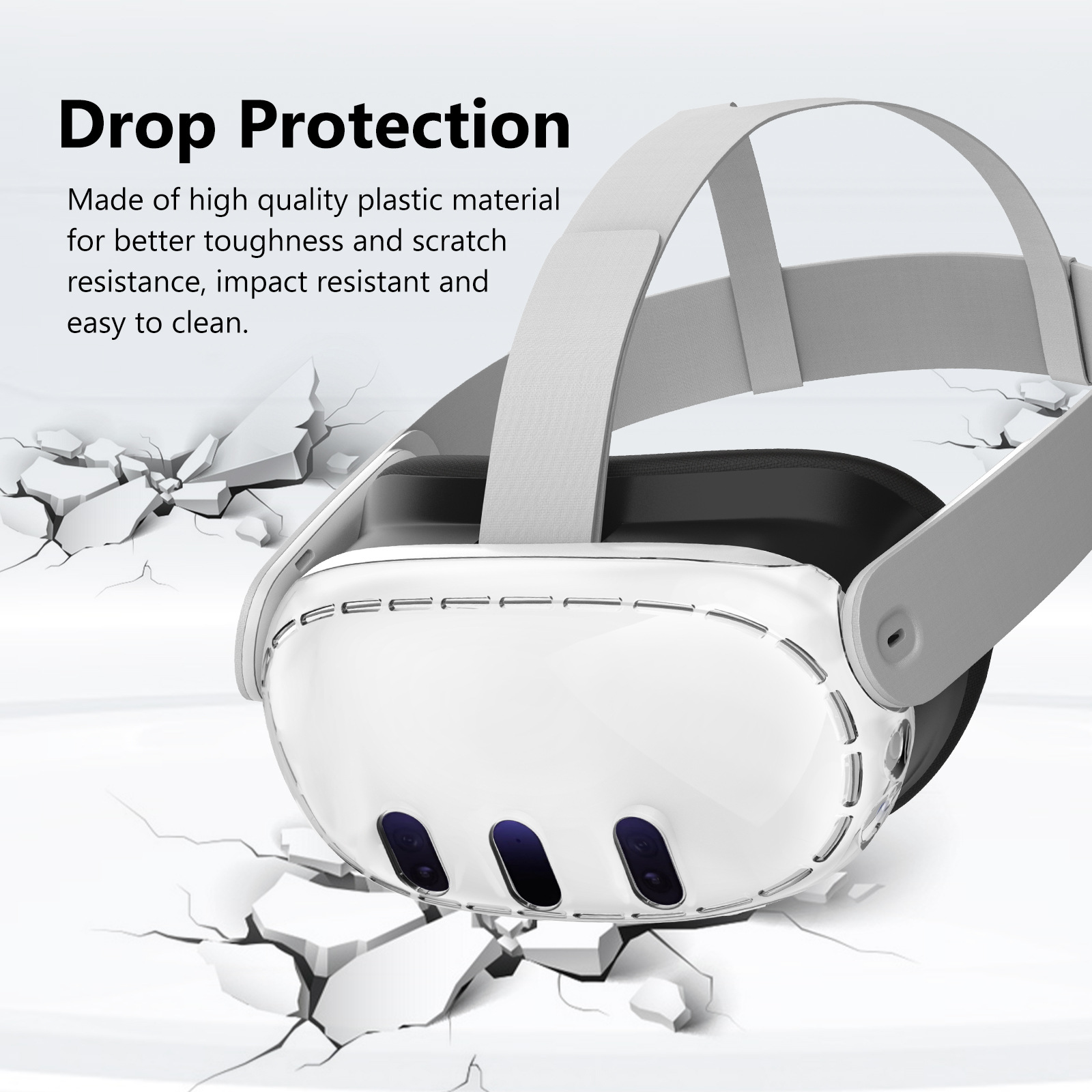Masque de casque Transparent,  - Vr Lens Protector avis et prix